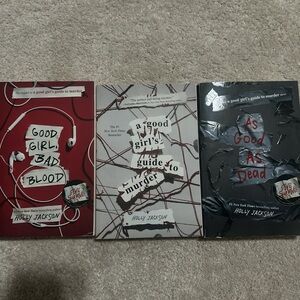 Holly Jackson 'A Good Girl's Guide' Trilogy - Red, White, Black Covers
